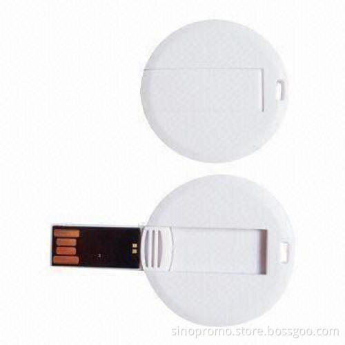 Mini Disc USB Drives with Up to 16GB Capacity and Plug-and-play Function